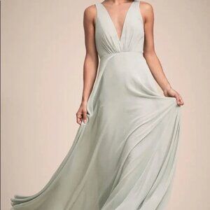 Jenny Yoo "Ryan" Bridesmaid Dress, Size 6, in Morning Mist